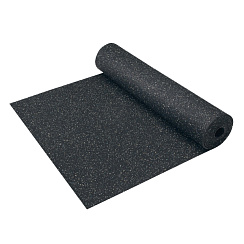 рулонное покрытие из резиновой крошки, 1000х6000 мм, черное